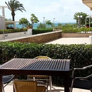 Appartement Davant Mar - Con Terraza A Pie De Playa, Roses